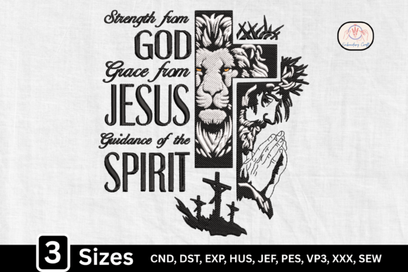 Christian Lion Cross