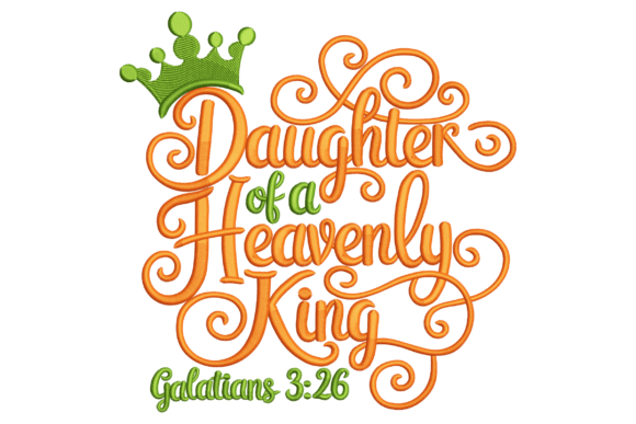 Christian Scripture Embroidery Design