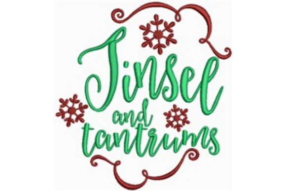 Christmas Decorations – Tinsel and Tantrums