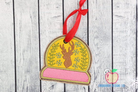 Christmas Reindeer Face Ornament