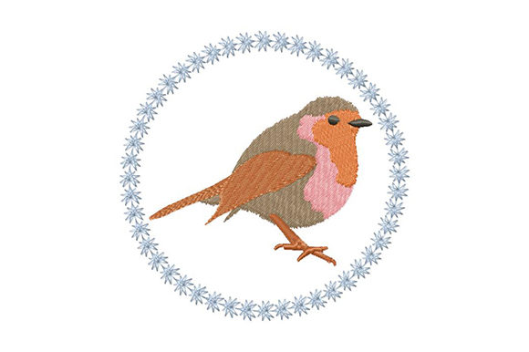 Christmassy Robin Embroidery Review