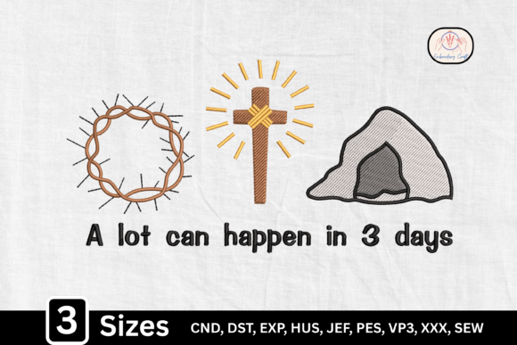 Resurrection Symbols Crown Thorns Cross