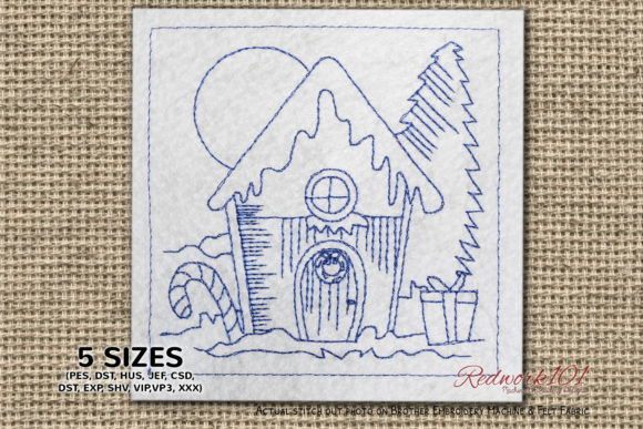 Santa’s Workshop Bluework