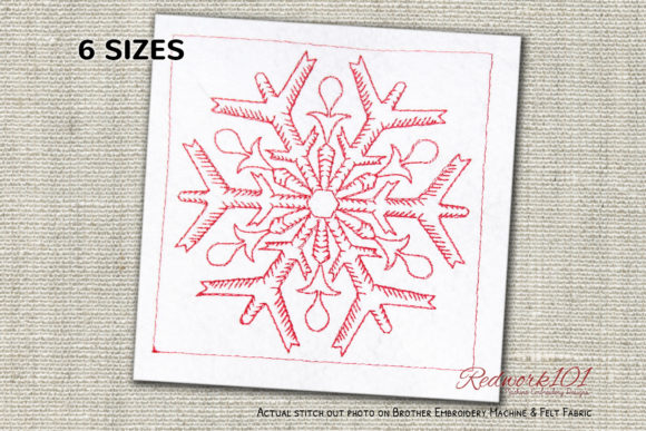 Snow Flakes Bluework: A Practical Embroidery Review