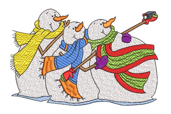Snowmen Selfie: A Practical Embroidery Review for Small Business Merch