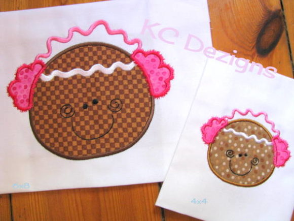 Winter Ginger 02 Applique